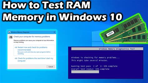 Ram testi windows 10